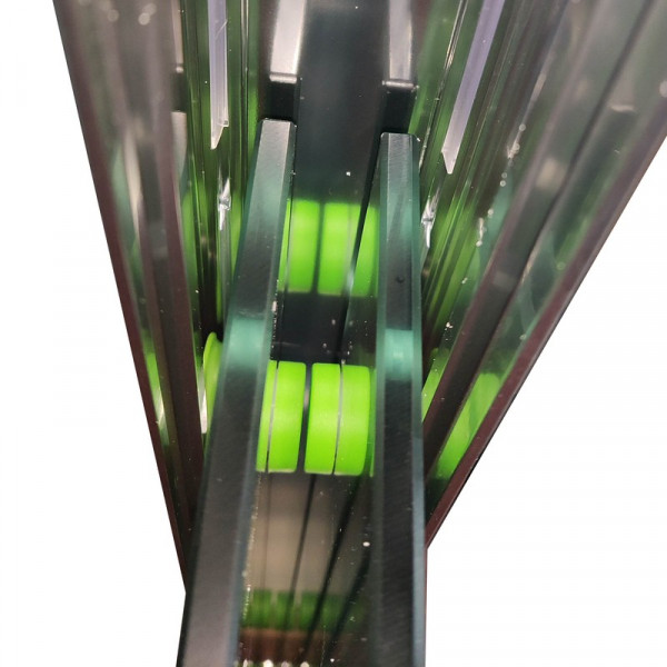 Двері в нішу Koer SR SD03-140x200-TR-01 прозоре скло Easy Clean 8мм, хром (KR5385)