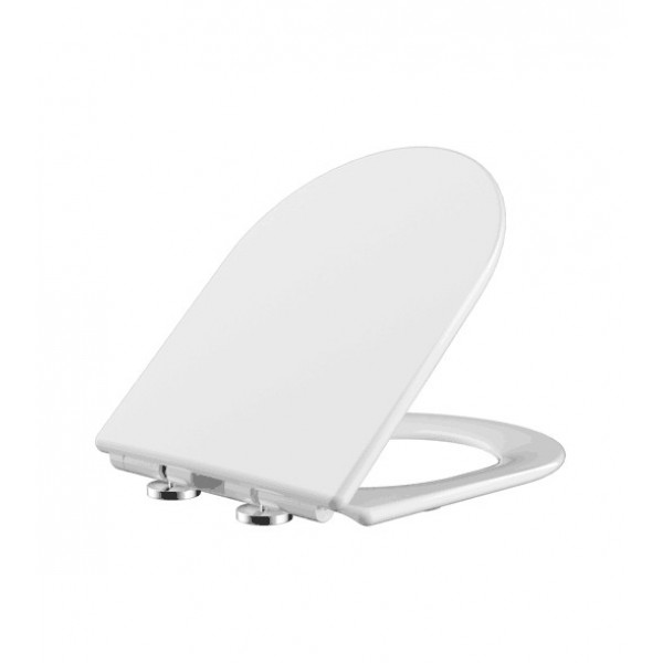 Сидіння-кришка для унітазу Mixxus SEAT COVER BEVEL-2003 з мікроліфтом 420х334х36mm (MI6691)