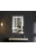Дзеркало Mixxus HARD MR06-50x80 з Led Touch, Anti-fog, димером, регулятором яскравості, годинником (MI6011)