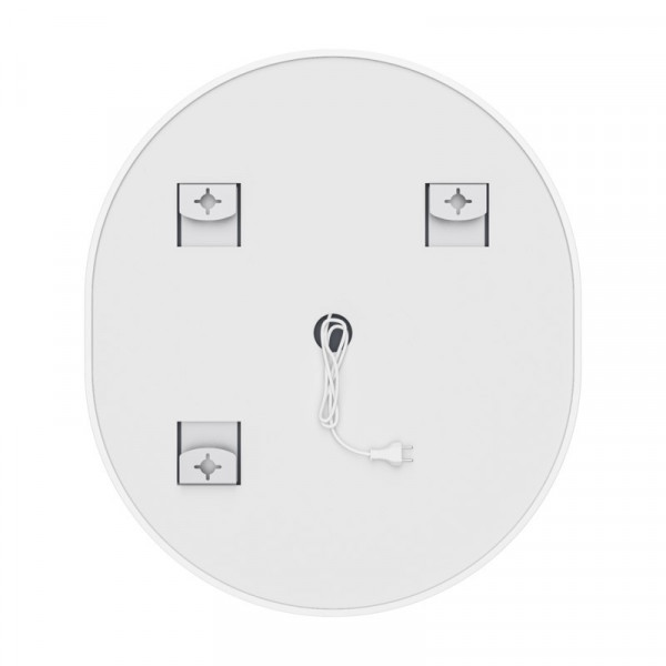 Дзеркало Mixxus Premium ELLIPSE MV05-80x70-Reverse WHITE з Led Touch, Anti-fog, димером (3-6,5kK) (MP6645)