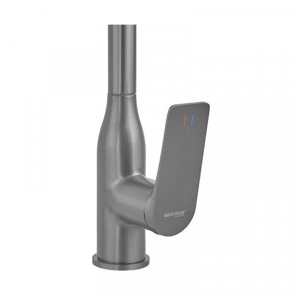 Змішувач для кухні Mixxus Premium DERBY 014 (NUT) GRAPHITE (MI6611)