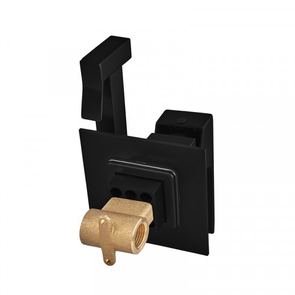 Змішувач для гігієнічного душу Koer KB-23009-05 (Колір чорний) (KR3511)