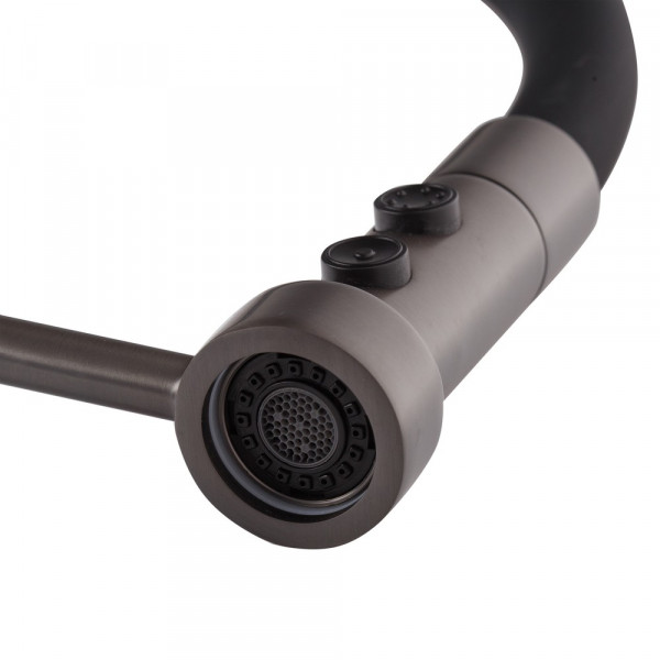 Змішувач для кухні Mixxus Premium Summer 017 GRAPHITE REFL.BLACK (MI6962)