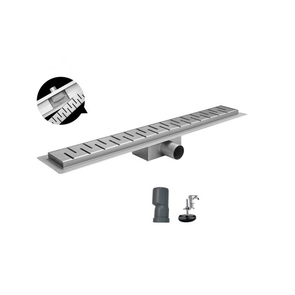 Душовий трап з нержавіючої сталі SUS304 Koer FD05-70x700 (AC0710)
