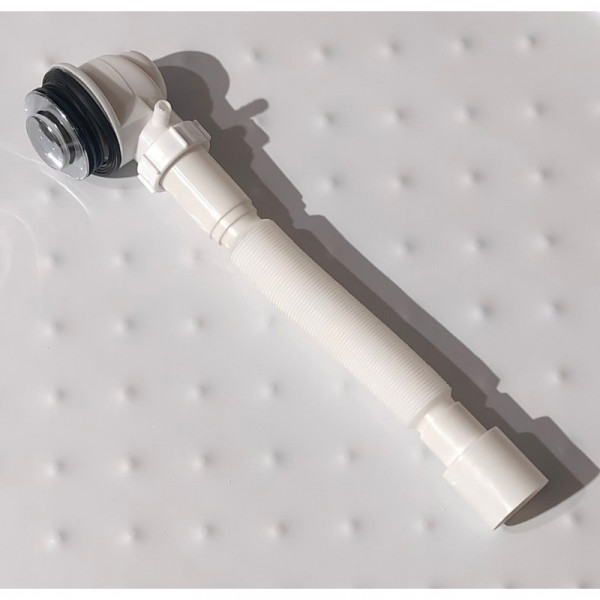 Душовий піддон з сифоном прямокутний Mixxus HARD ST01-100x80x13 NEW діаметр зливу 52 мм (MI8430)