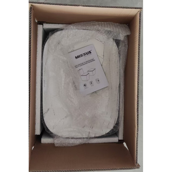 Раковина накладна MIXXUS PREMIUM DIVERSE-0112 MARBLE-BLACK 455х325х135mm (MP6541)