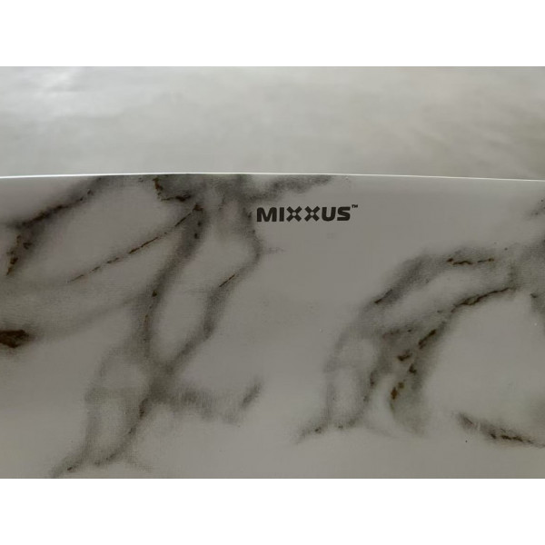 Раковина накладна Mixxus Premium BEVEL-0102 MARBLE 495х370х135mm (MP6519)