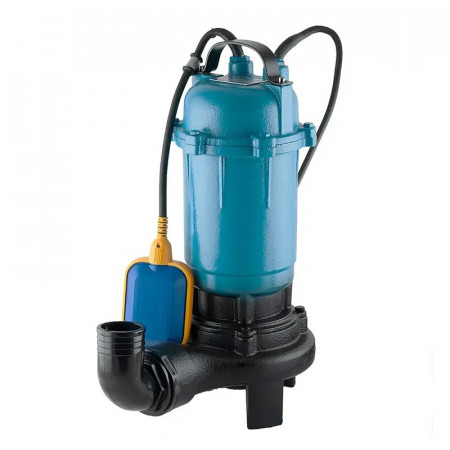 Насос дрен.-фекальний Vodomet WQCD15-12-2,  ніж, корп.чавун H=12М, Q=15кбМ, P=2000 Вт, 2