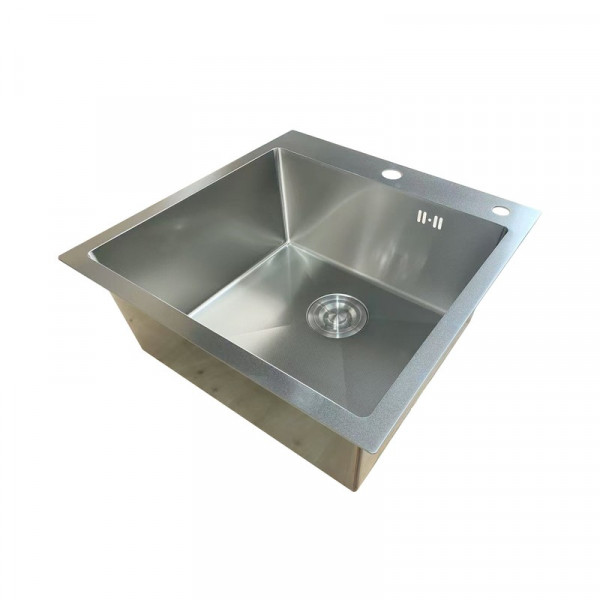 Мийка Mixxus MH5050 Micro Decor SS Color (3.0/0.8) з нерж. сталі (колір нержавійка) (MI8212)