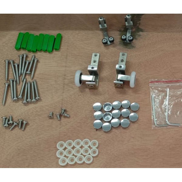 Душова кабіна без піддону Koer SR SC09-90x90x200-R-TR-01 прозоре скло Easy Clean 6мм Хром (KR5770)