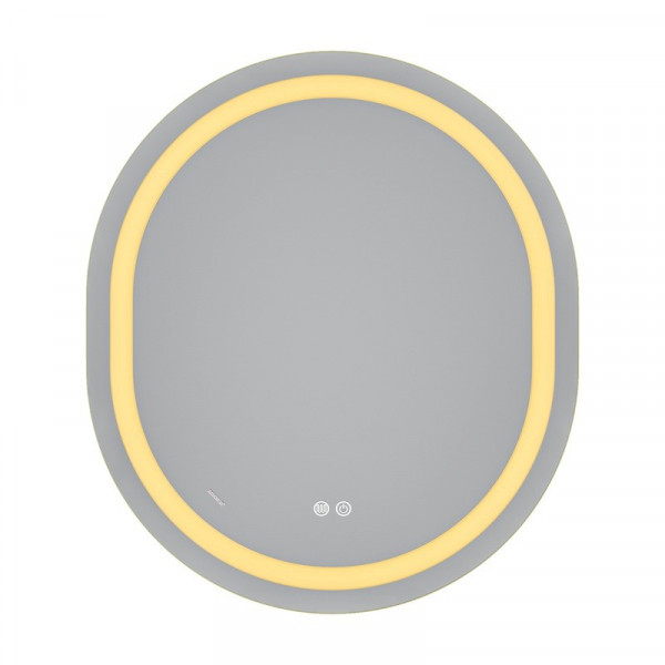 Дзеркало Mixxus Premium ELLIPSE MV05-80x70-Reverse з Led Touch, Anti-fog, димером (3-6,5kK) (MP6643)