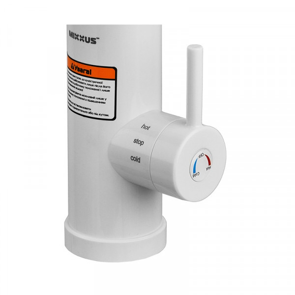 Водонагрівач 3,3 kW проточний з індикатором температури, MIXXUS Electra 150-E (MI8170)