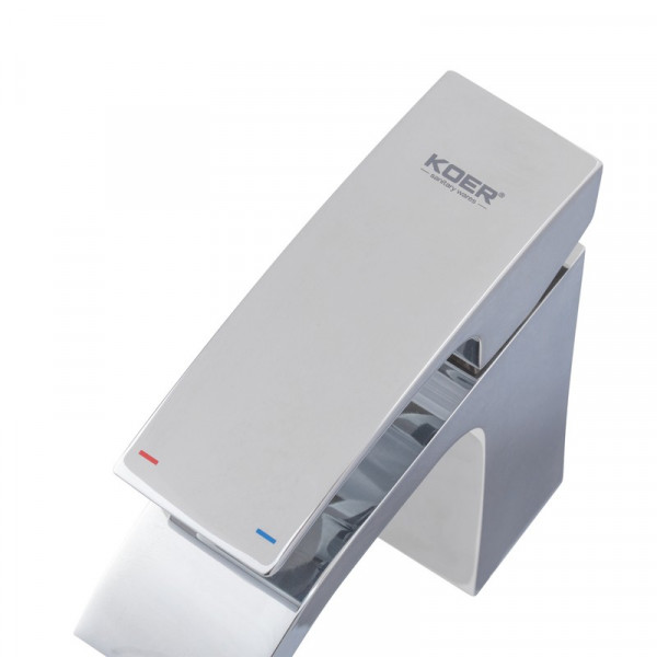 Змішувач для умивальника Koer KB-12007-01 (Колір хром) (KR3442)