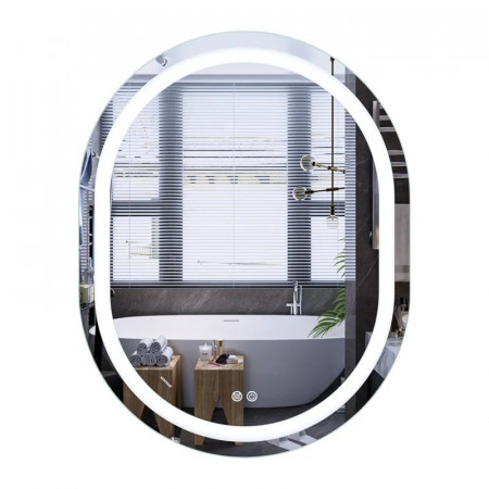 Дзеркало Mixxus Premium ELLIPSE MV05-90x70-Reverse з Led Touch, Anti-fog, димером (3-6,5kK) (MP6644)