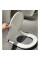 Сидіння-кришка для унітазу Koer AC-0101-SEAT COVER 450х390х80mm дюропласт з мікроліфтом (KR5617)