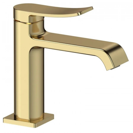 Змішувач для умивальника Mixxus Premium DALI 001 NUT Brushed Gold (MI6762)