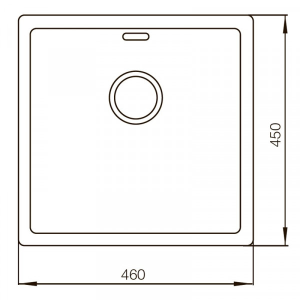 Мийка Mixxus MX (304) 4645-200x1.2-Handmade (MX0570)