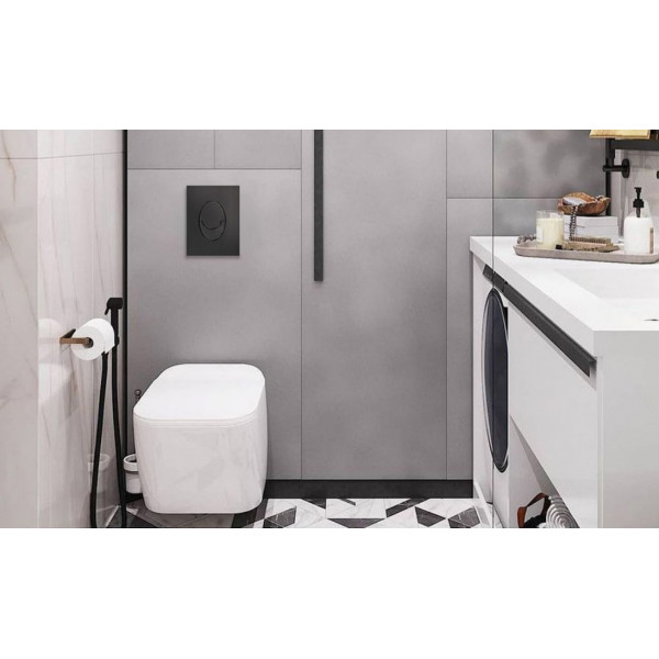 Інсталяція для підвісного унітазу Koer KT-0407 500x126x1150mm, без панелі змиву (KR5341)