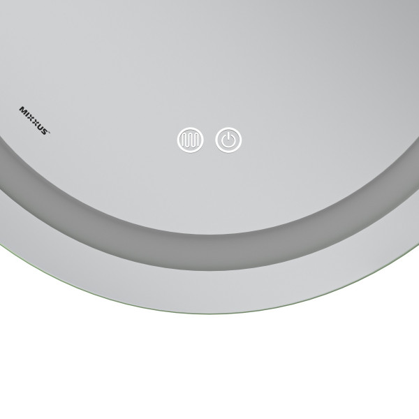 Дзеркало Mixxus Premium ELLIPSE MV05-80x60-Reverse з Led Touch, Anti-fog, димером (3-6,5kK) (MP6642)