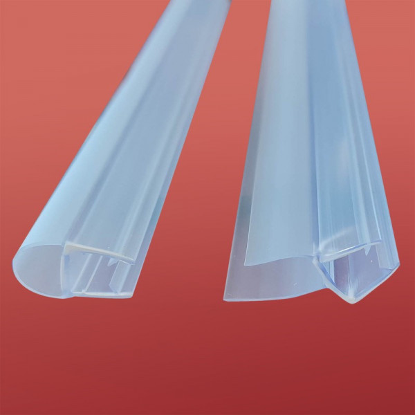 Шторки скляні на ванну Koer SR BS04-95x140-TR-01 прозоре скло 6мм, хром (KR5403)