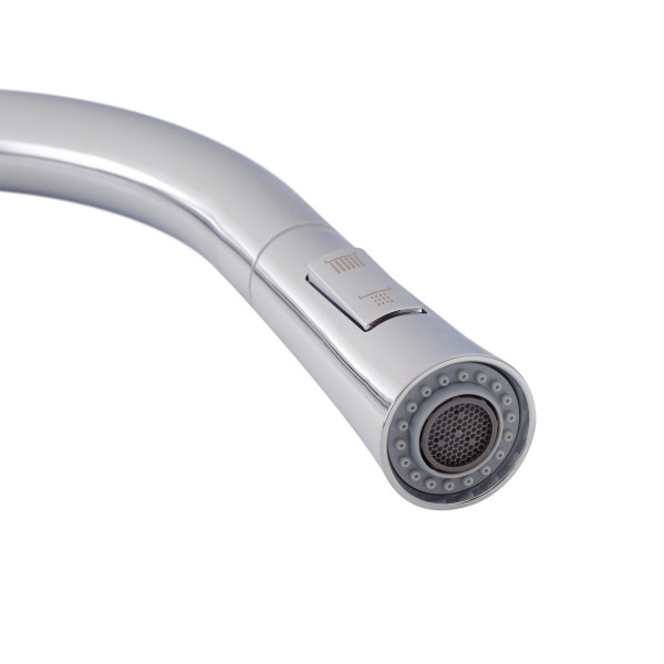 Змішувач для кухні з висувним виливом Mixxus Premium PULL 014 (MI6958)