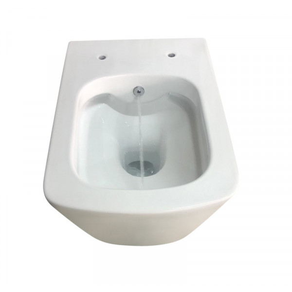 Унітаз-біде підвісний Mixxus Premium QUADRO-1301-R 510x350x345mm система змиву RIMLESS (MP6658)