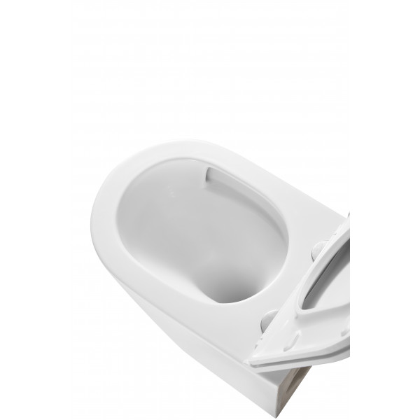 Унітаз підвісний Mixxus Premium Bevel-0301-T3 515x355x365mm, система змиву Tornado 3.0 (MP6472)