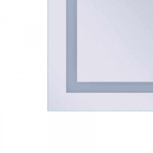 Дзеркало Mixxus Premium FLASH MR21-60x80 з Led Touch, Anti-fog, димером, регулятором яскравості, годинником (MP6617)