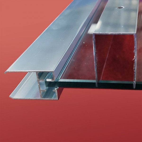 Шторки скляні на ванну Koer SR BS03-95x140-TR-01 прозоре скло 6мм, хром (KR5402)