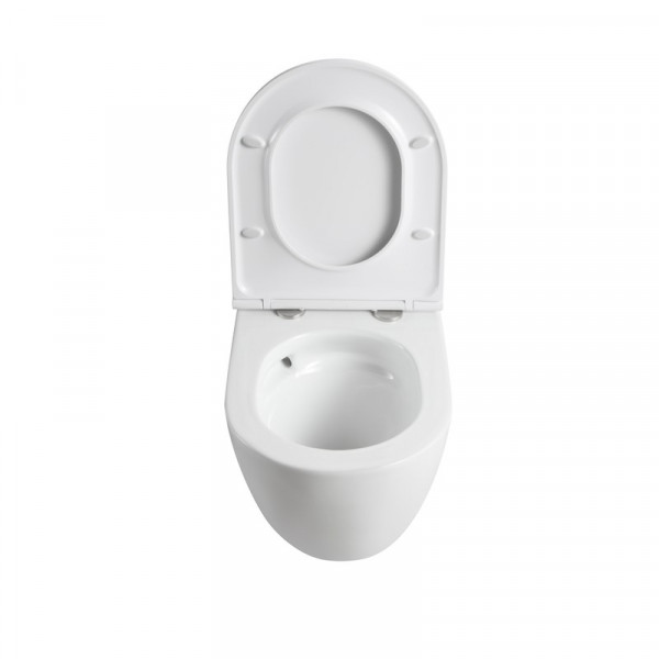 Комплект: Mixxus Premium Ellipse-SET-2102 (в 2 ящ) Унітаз система змиву Tornado 3.0+ Інсталяція Koer KT-0404 + панель KT-0604-01 Chrome (MP6690)