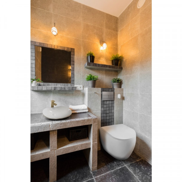 Комплект: Mixxus Premium Ellipse-SET-2102 (в 2 ящ) Унітаз система змиву Tornado 3.0+ Інсталяція Koer KT-0404 + панель KT-0604-01 Chrome (MP6690)