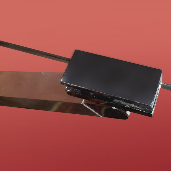 Бічна стінка до кабіни Koer SR SW04-90x200-TR-01 прозоре скло Easy Clean 10мм, хром (KR5390)