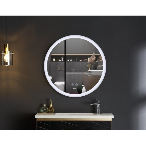 Дзеркало Mixxus PLAIN MC11-60 з Led Touch, Anti-fog, димером, регулятором яскравості (MI6663)