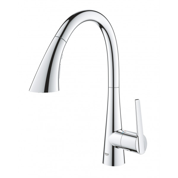 Змішувач для кухні з висувним виливом Grohe Zedra (32294002)