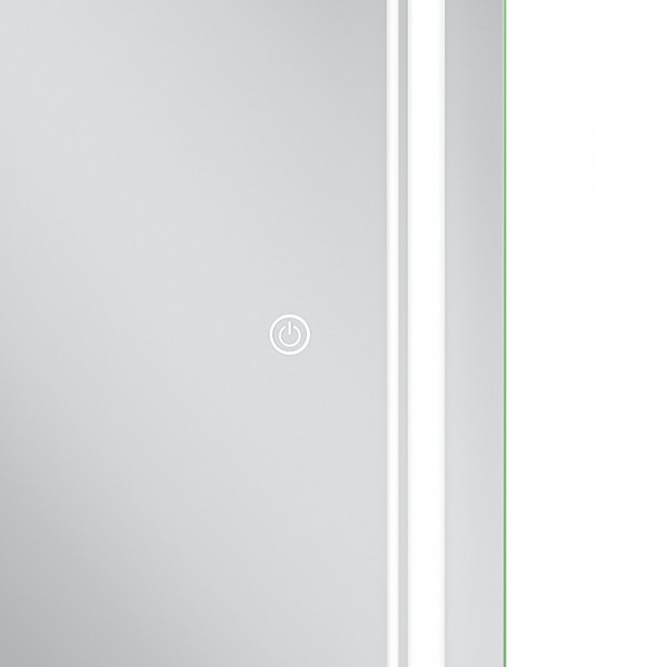 Дзеркало Mixxus Premium QUADRO MR20-90x70-Reverse з Led Touch, Anti-fog, димером, регулятором яскравості (MP6621)