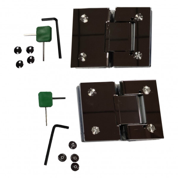 Двері в нішу Koer SR SD04-100x200-TR-01 прозоре скло Easy Clean 10мм, хром (KR5386)