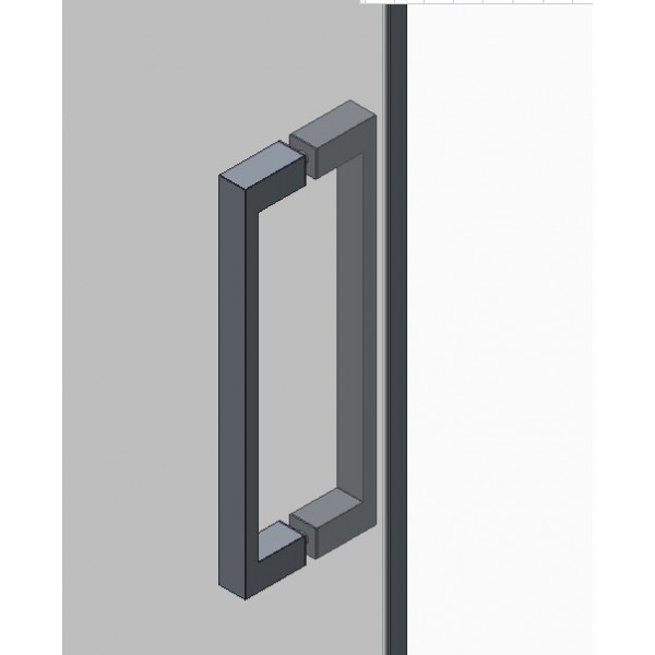 Двері в нішу Koer SR SD04-120x200-TR-07 прозоре скло Easy Clean 10мм, графіт (KR5388)