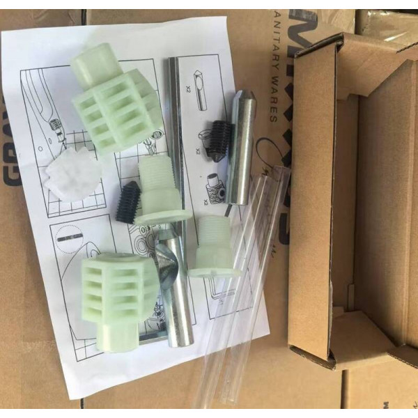 Комплект: Mixxus Premium Ellipse-SET-2101 Gray (в 2 ящ) Унітаз система змиву Tornado 3.0+ Інсталяція Koer KT-0404 + панель KT-0604-07 Gun Gray (MP6668)