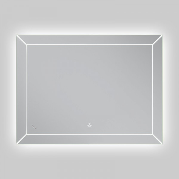 Дзеркало Mixxus Premium CUBIC MR14-80x60-Reverse з Led Touch, Anti-fog, димером, регулятором яскравості (MP6648)