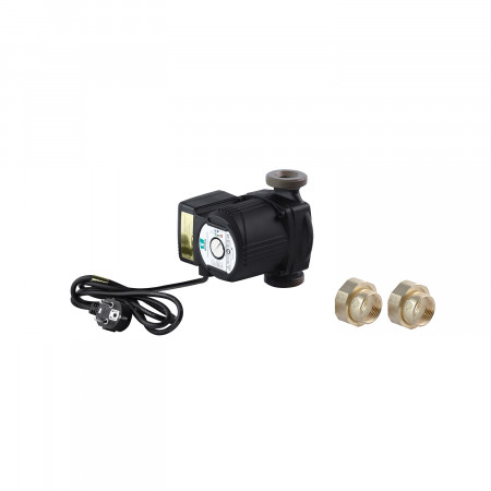Насос циркуляционный Pumpman GRS25/40/130 Нmax 4 м Qmax 3 куб.м 88 Вт с гайками
