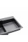 Комплект кухонна мийка Kroner Schwarze-7848LHM PVD + змішувач Edelstahl Klassisch-SCH035PVD + дозатор Spender-SCH049