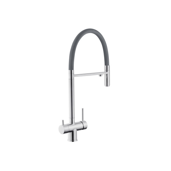 Змішувач для кухні з підключенням до фільтра Kroner KRP Edelstahl Klassisch - ESG03815GRA