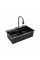 Кухонна мийка Kroner KRP Schwarze - SET7545HM PVD (3.0/0.8 мм)