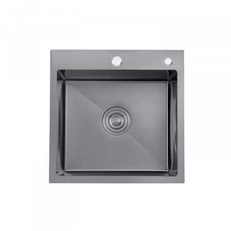 Кухонная мойка Kroner KRP Schwarze - 5050HM PVD (3.0/1.0 мм)
