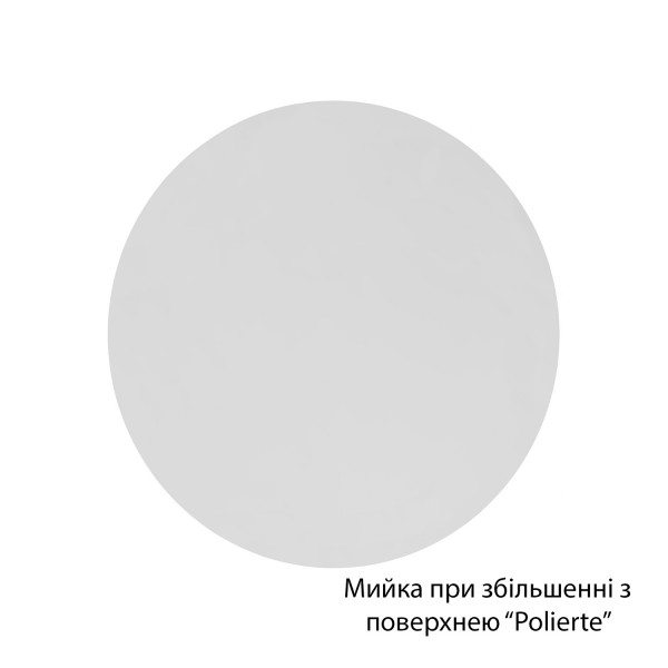 Кухонна мийка накладна Kroner KRP Polierte - 5050 (0.6 мм)