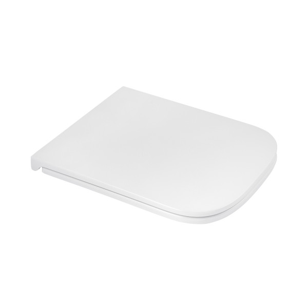 Унітаз підвісний безобідковий Kroner Eifel WHI493436 RIMLESS з сидінням Slim Duroplast / Soft-close / Quick relase (KE493436WHIR)