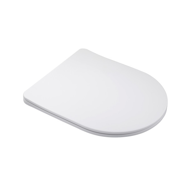 Унітаз підвісний безобідковий Kroner Harz WHI523632 RIMLESS з сидінням (KH523632WHIR)