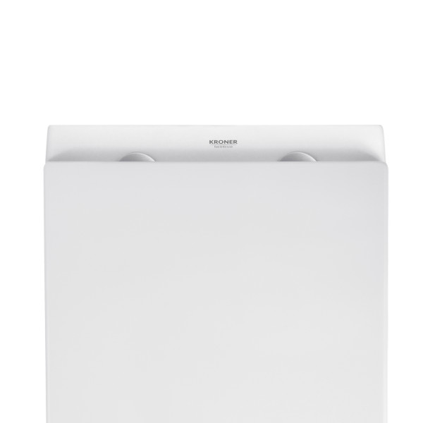Унітаз підвісний безобідковий Kroner Armada WHI513636 RIMLESS з сидінням Slim Duroplast / Soft-close / Quick relase (KA513636WHIR)