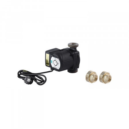 Насос циркуляционный Pumpman GRS25/60/130 Нmax 6 м Qmax 3,3 куб.м 93 Вт с гайками