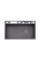 Кухонна мийка Kroner KRP Schwarze - SET7545NG PVD (3.0/0.8 мм)